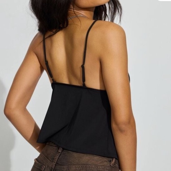 Garage Tie Front Cami Top - Picture 9 of 9